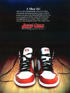Michael Jordon sued Jewel-Osco over this congratulatory ad.